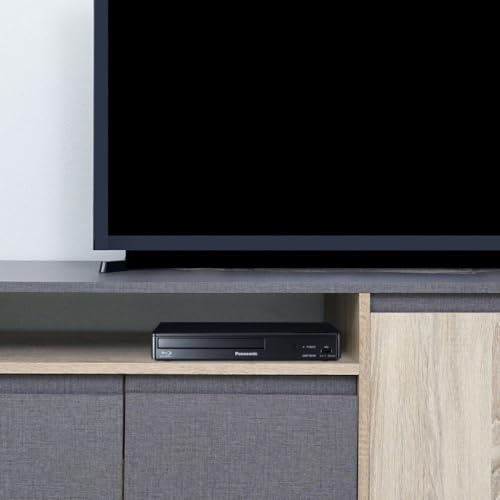 Close up of the disc tray on the Panasonic DMP-BD90P-K