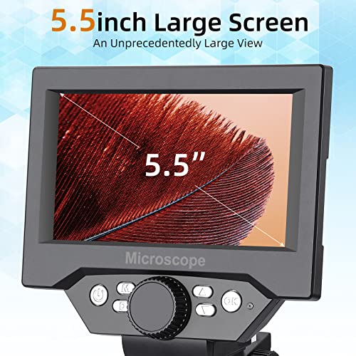 Digital microscope with 1-1000x magnification