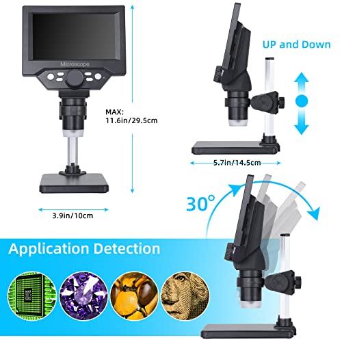 Digital microscope for coin observation