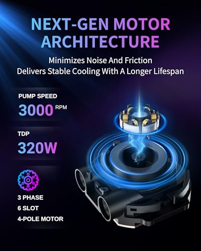 Minorsonic AIO radiator fin density close up