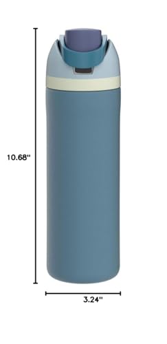Owala FreeSip side profile in Denim