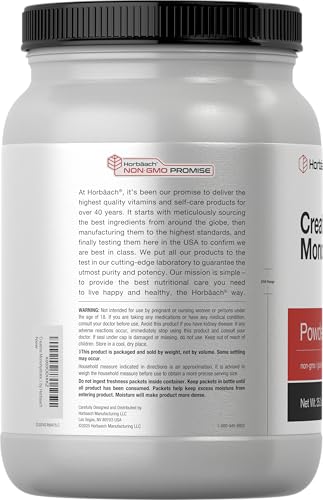 2.2lb container of Horbäach Creatine