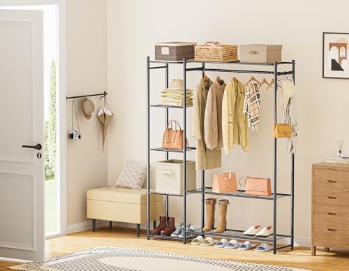 HOMIDEC wardrobe top shelf storage