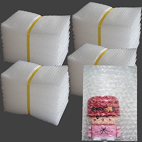 REDOVANT 200Pcs 6x8 Clear Bubble Out Bags set