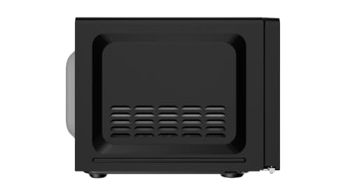 Side profile of black Frigidaire unit