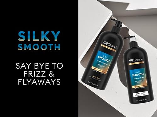 TRESemmé Smooth & Silky conditioner pump detail