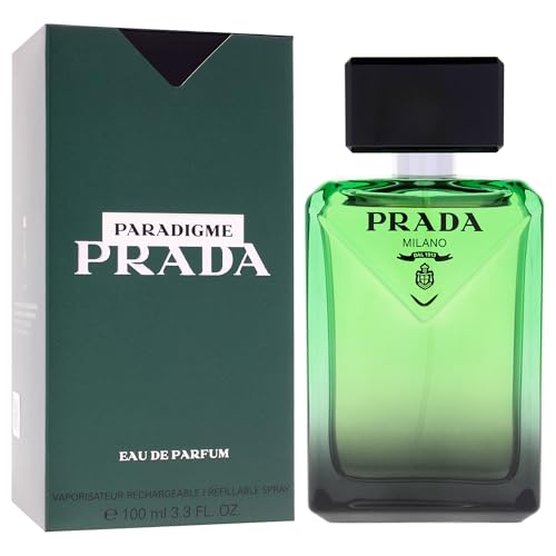 Prada Paradigme fragrance bottle side