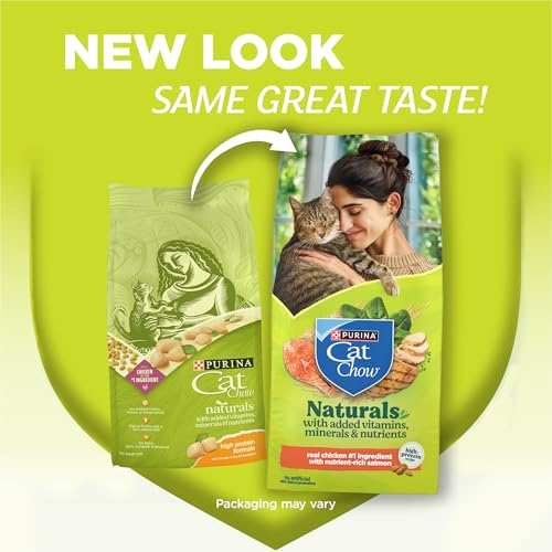Purina Cat Chow Naturals packaging details