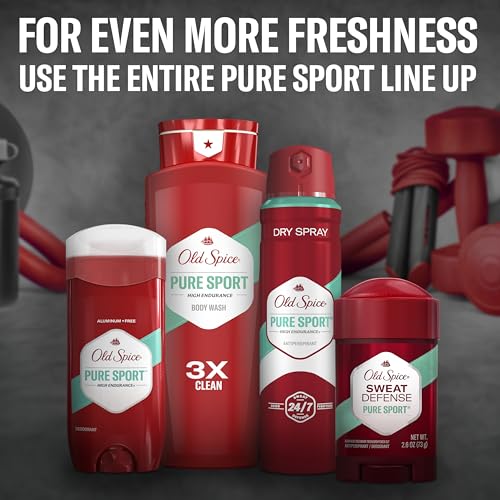 Pure Sport deodorant sticks side by side