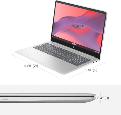 ist computers HP Chromebook 15 screen angle view