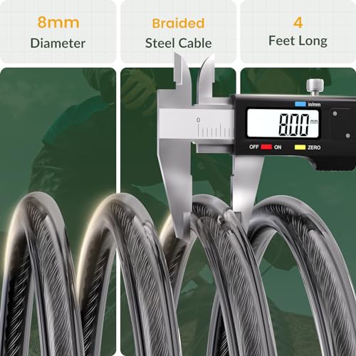 Titanker bike lock with included mounting bracket