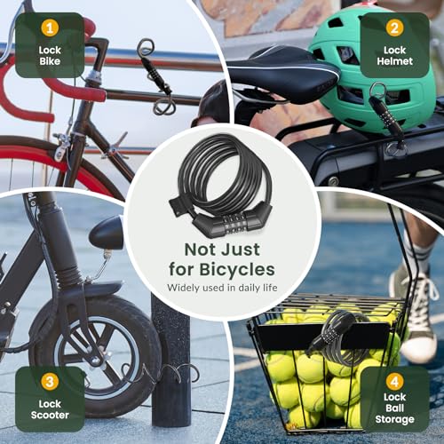 Full set of Titanker bike lock and accessories
