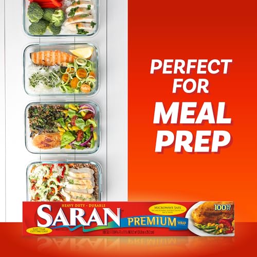 100 Sq Ft Saran wrap roll