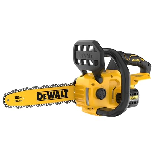 DEWALT 20V MAX 12 in. Cordless Chainsaw side profile