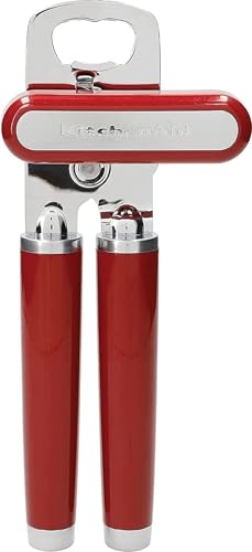 KitchenAid Classic Multifunction Can Opener Empire Red front view
